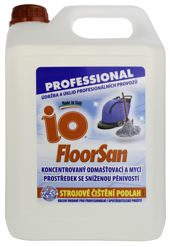 IO FLOORSAN 5 l strojní a ruční mytí podlah