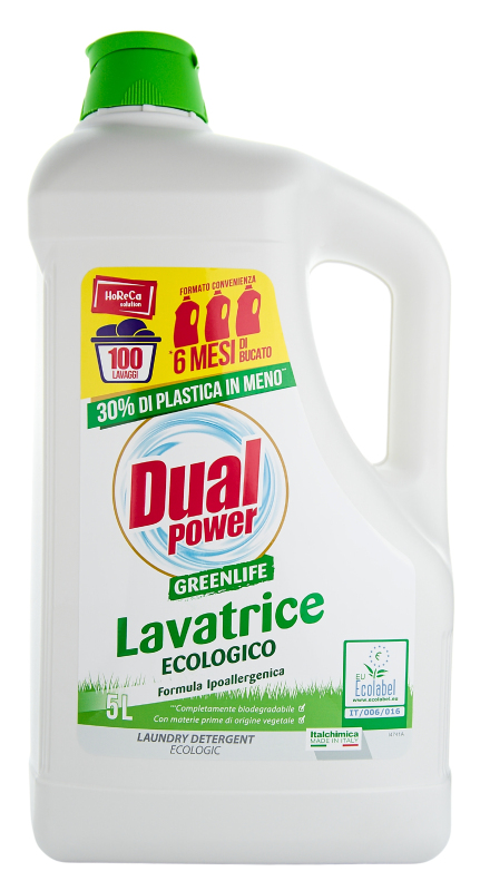 Dual Power Greenlife Lavatrice 5l ECO prací gel