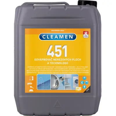 CLEAMEN 451 odvápňovač nerezových ploch a technologií 5 l