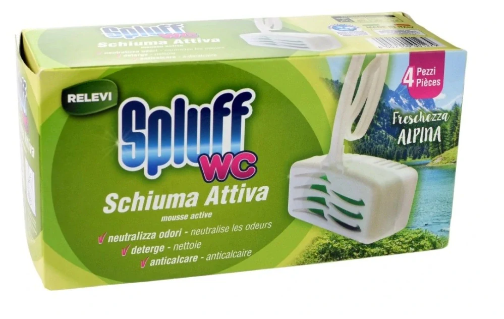 WC závěs SPLUFF Alpina 4ks