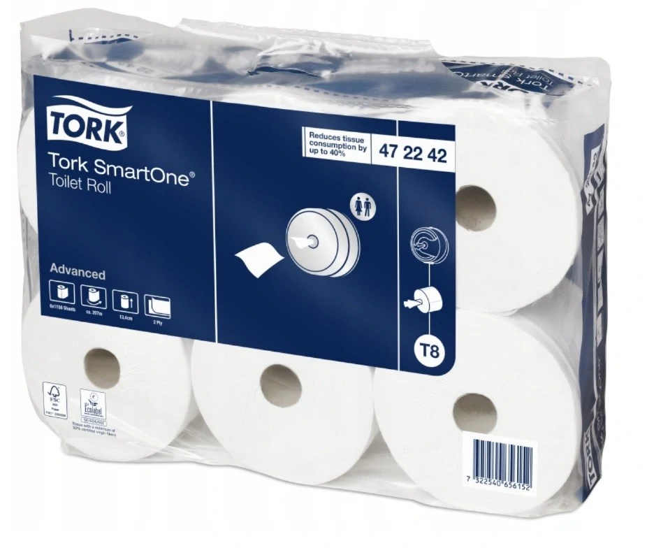 Tork SmartOne toaletní papír se středovým odvíjením 2vr. 6 ks