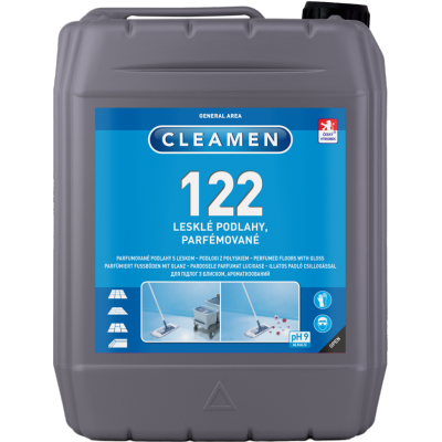 Cleamen 122 na podlahy s leskem, parfémované 5 l