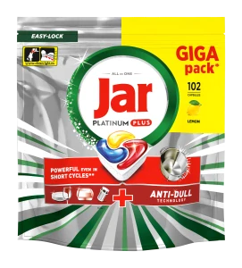 Jar tablety do myčky Platinum Plus 102 ks