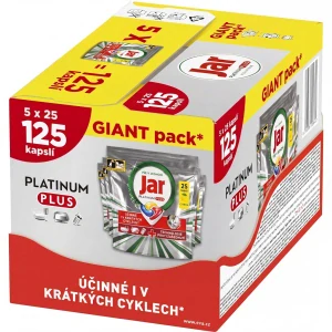 Jar tablety do myčky Platinum Plus 125 ks