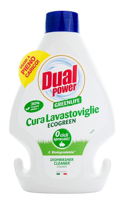 DUAL POWER GREENLIFE CURA LAVASTOVIGLIE 250 ml ekologický čistič myčky