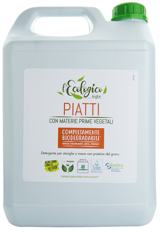 L’ECOLOGICO Piatty 5 lEkologický prostředek na ruční mytí nádobí