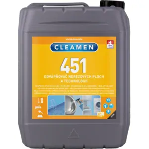 CLEAMEN 451 odvápňovač nerezových ploch a technologií 5 l