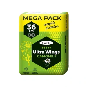 Menstruační vložky Carin ultra Camomile 36ks