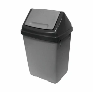 Koš na odpad KAJETÁN šedý 18 L