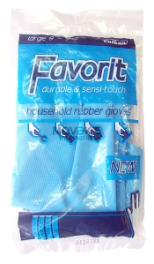 Rukavice gumové Favorit vel. 9 “L“