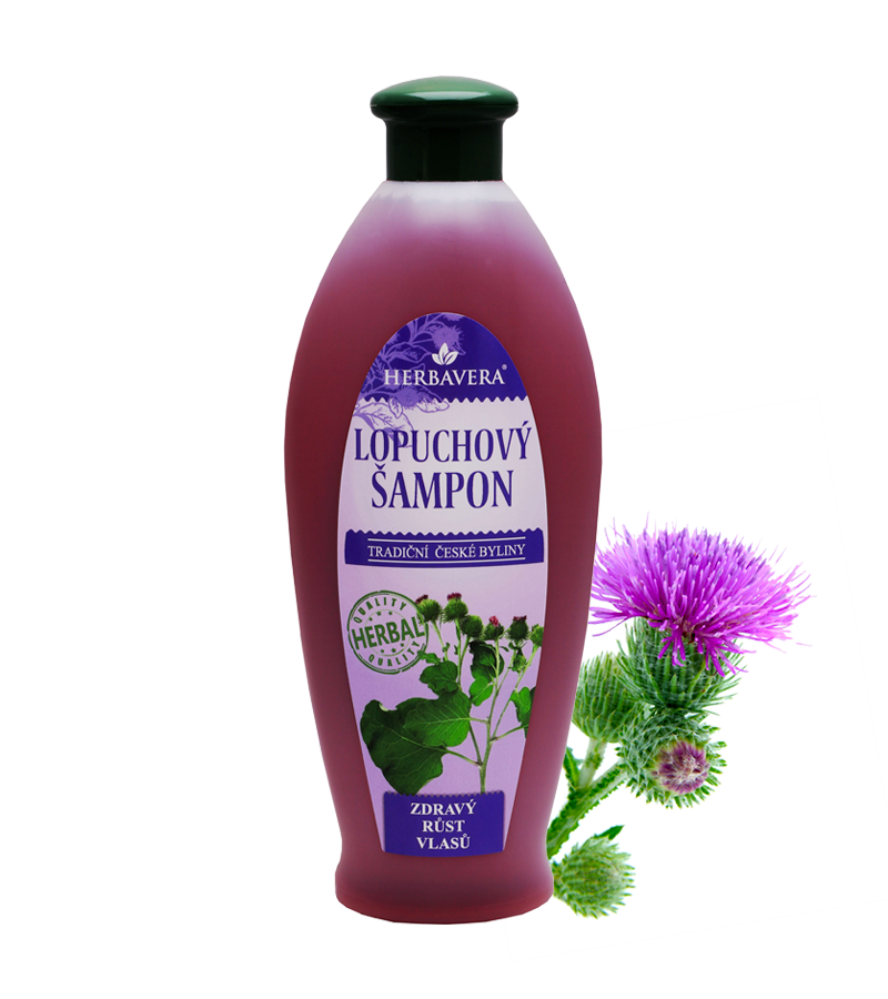 Vlasový šampon lopuchový,550 ml